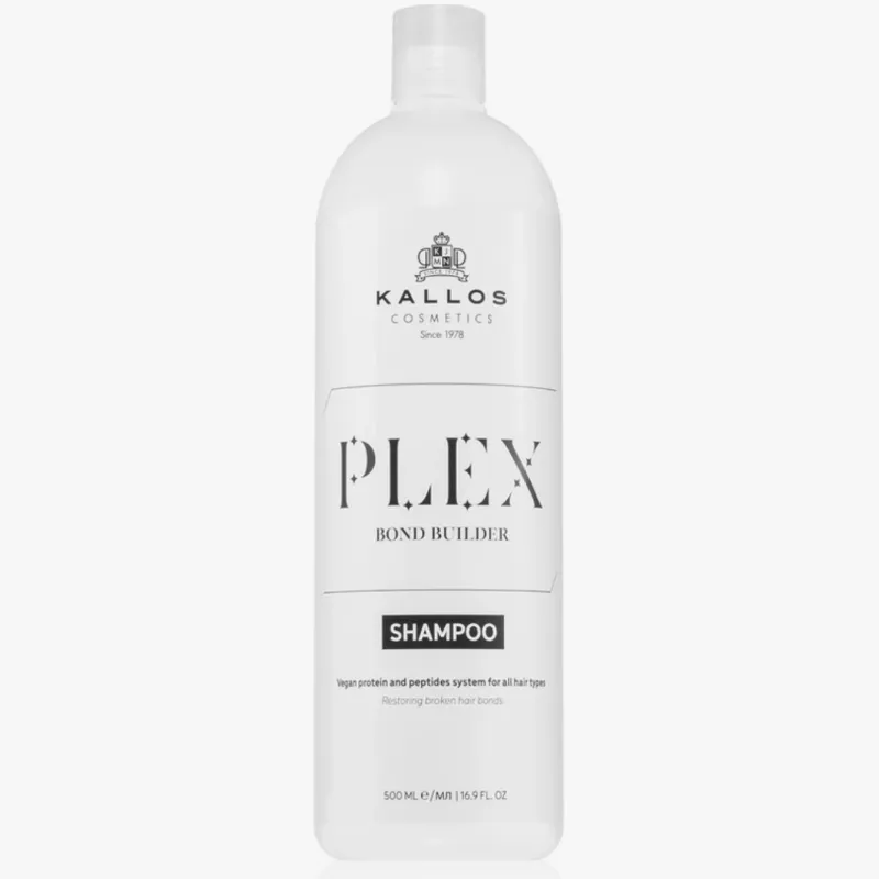 Kallos Plex Shampoo champú regenerador para cabello dañado, químicamente