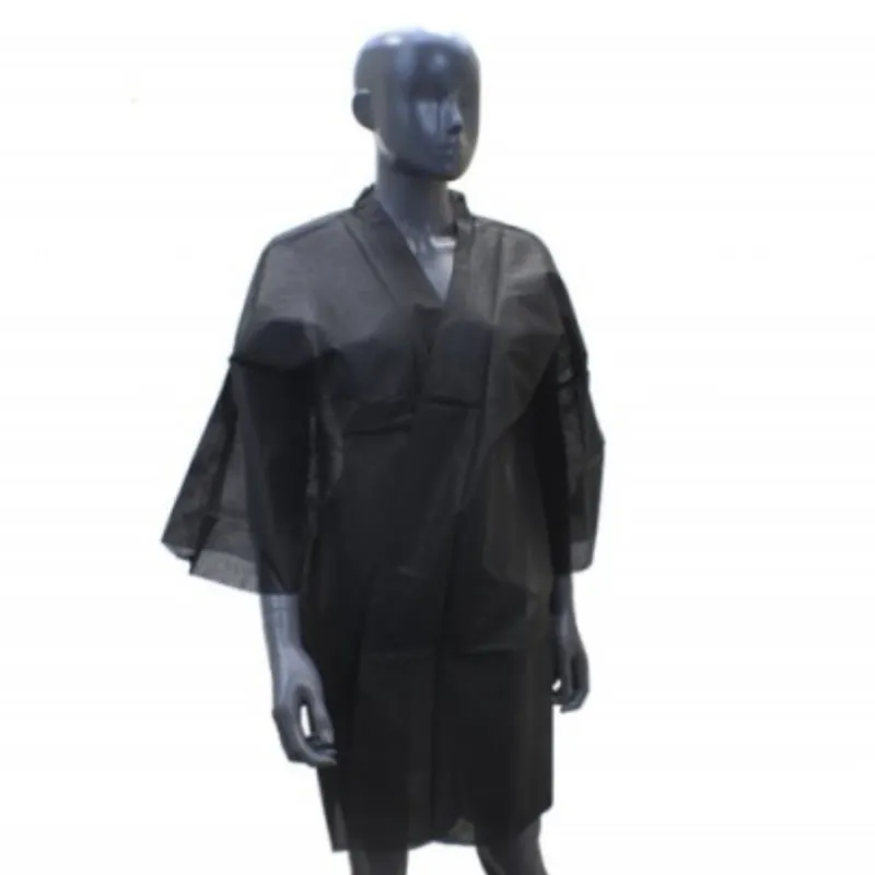 KIMONO NERO MONOUSO TNT 10 pz 