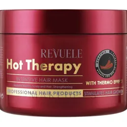 Mascarilla para crecimiento de cabello con extracto de pimiento rojo, efecto calor