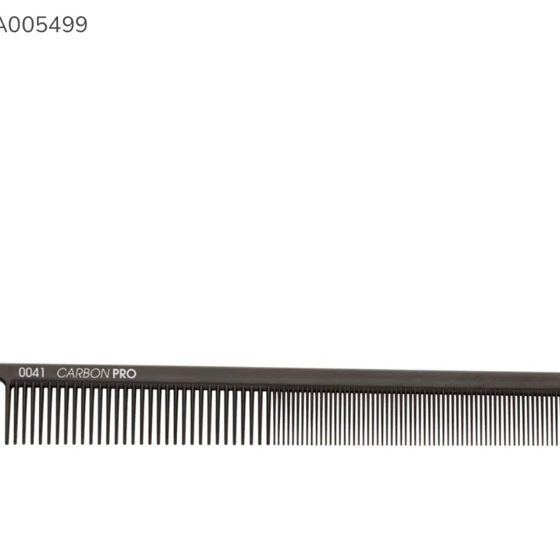 PEINE DE CORTE DE CARBONO TOURMALINE MOD.927 1pz