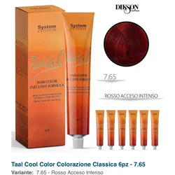 Taal cool 7.65 ROJO INTENSO 120 ml 6pz 