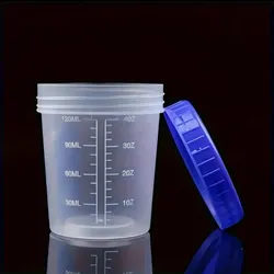 Taza medidoras de plástico 120 ml 