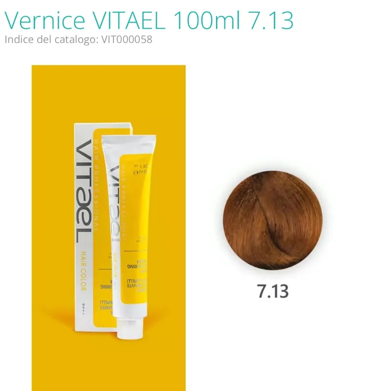 TINTE BRONSE 7.13 VITAEL VEGANO 100 ml 