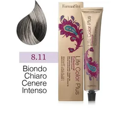 Tinte 8.11  Farmavita Rubio claro ceniza intenso 100 ml 