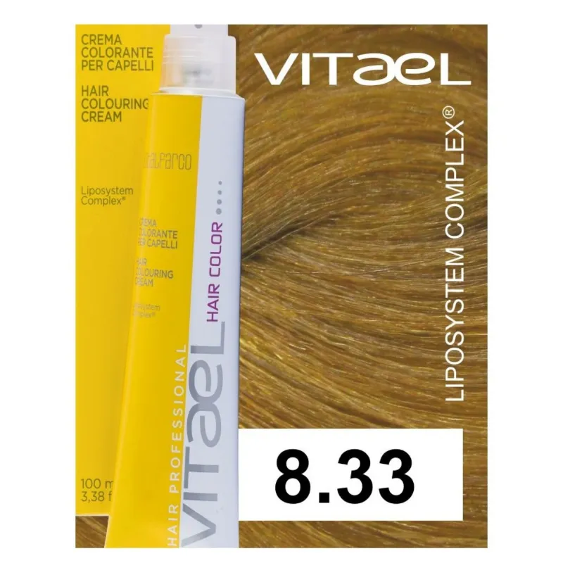 Vitael Color 8.33 rubio claro dorado intenso