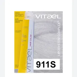 Vitael Color 911S súper aclarador ultra ceniza intensa 4 pz