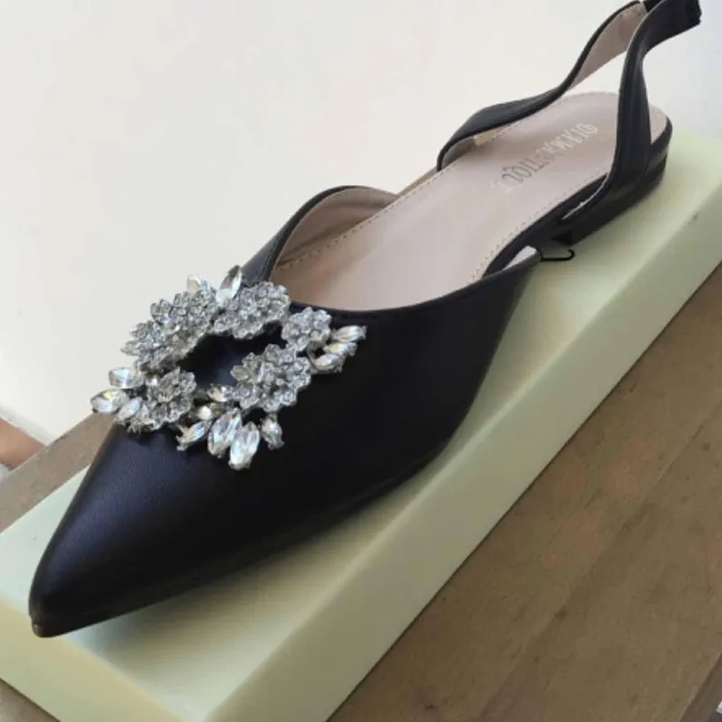 Zapatos bajitos  negros  von evilla plateada # 37 y 36 