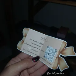 Tarjetas plegables para promoción