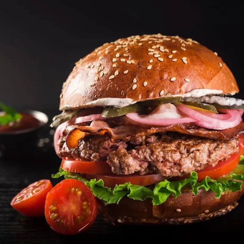 10 HAMBURGESAS DE CERDO 🍔🍔🍔🍔🍔🍔🍔🍔🍔🍔