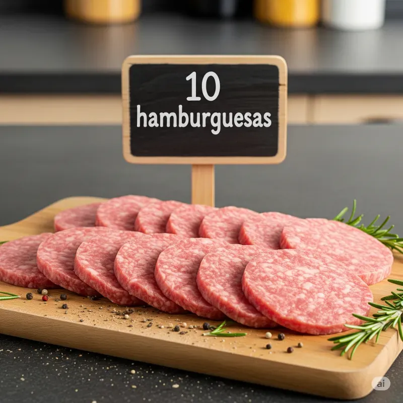 10 HAMBURGESAS DE CERDO 🍔🍔🍔🍔🍔🍔🍔🍔🍔🍔
