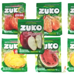 10 PAQUETE DE ZUKOS( refresco en polvo) 🍇🍓🍏🥭🍍🍋🍊🍉🍎