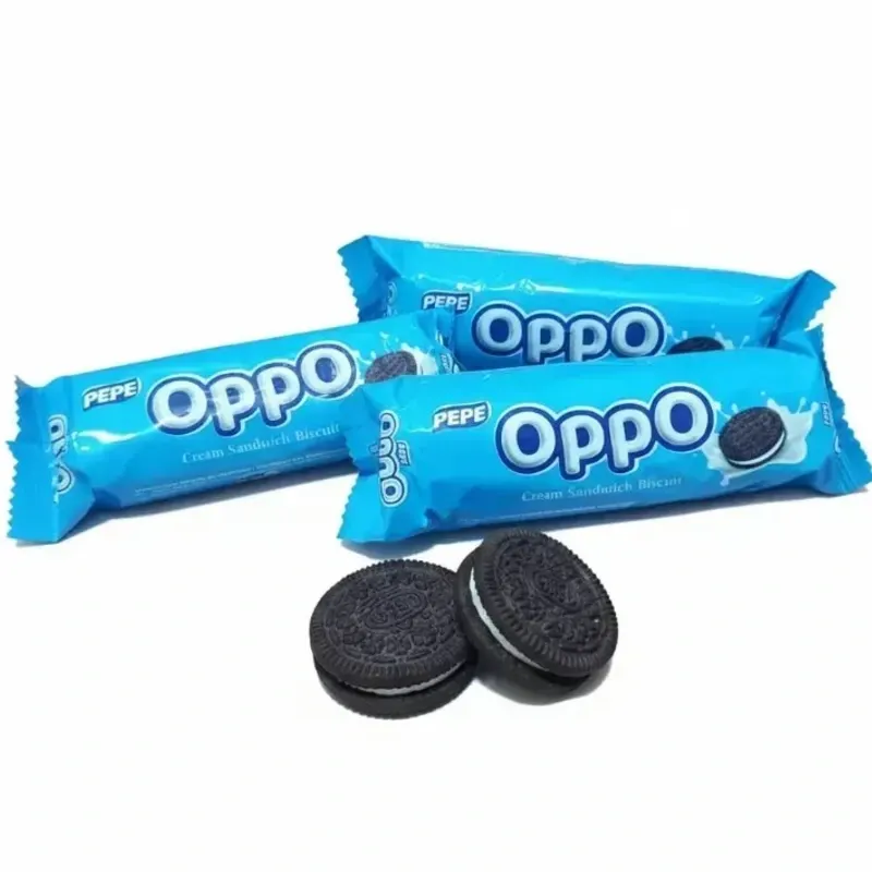 10 PAQUETES DE GALLETAS PEPE OPPO( chocolate+ crema de vainilla) 🍪