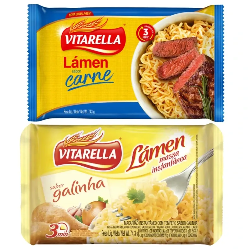 10 SOPAS INSTANTÁNEAS( 5 DE RES+ 5 DE POLLO) 🐂🐔