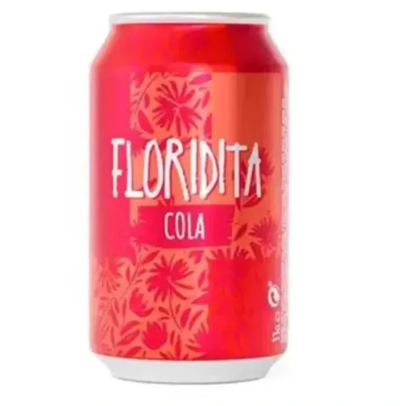 12 LATAS DE REFRESCO COLA FLORIDITA