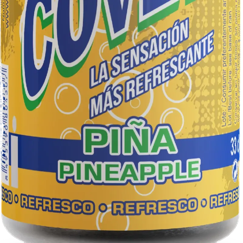 12 LATAS DE REFRESCO DE PIÑA 🍍