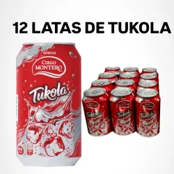 12 LATAS DE REFRESCO TUKOLA