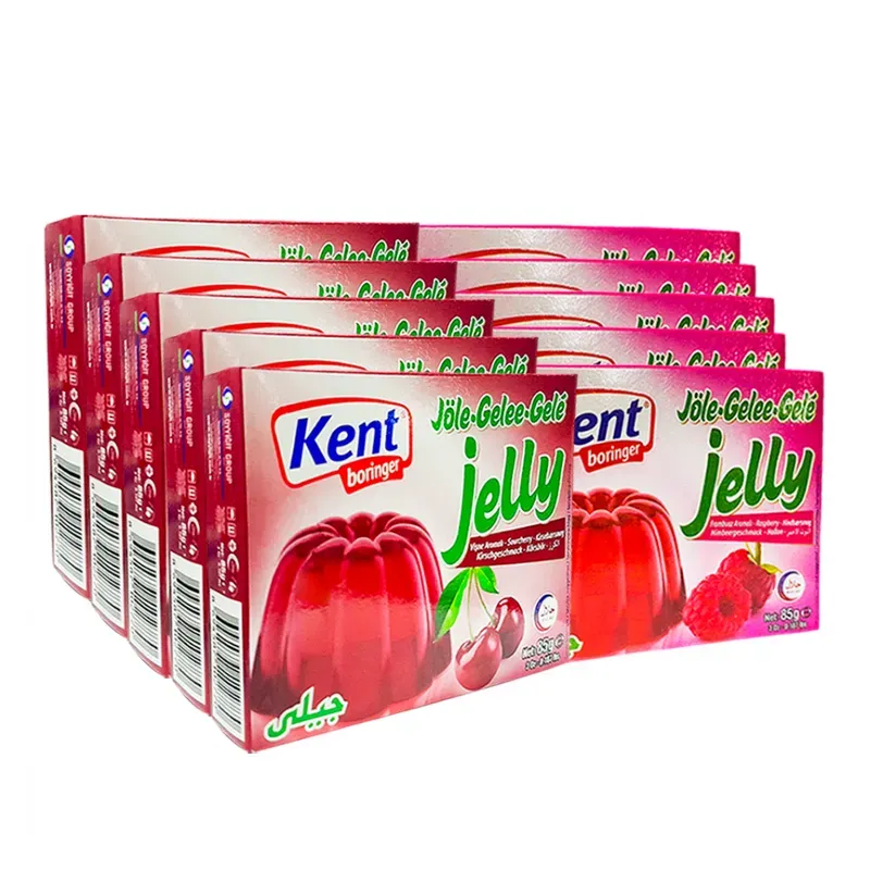 12 PAQUETES DE GELATINA KENT 🍮🍒