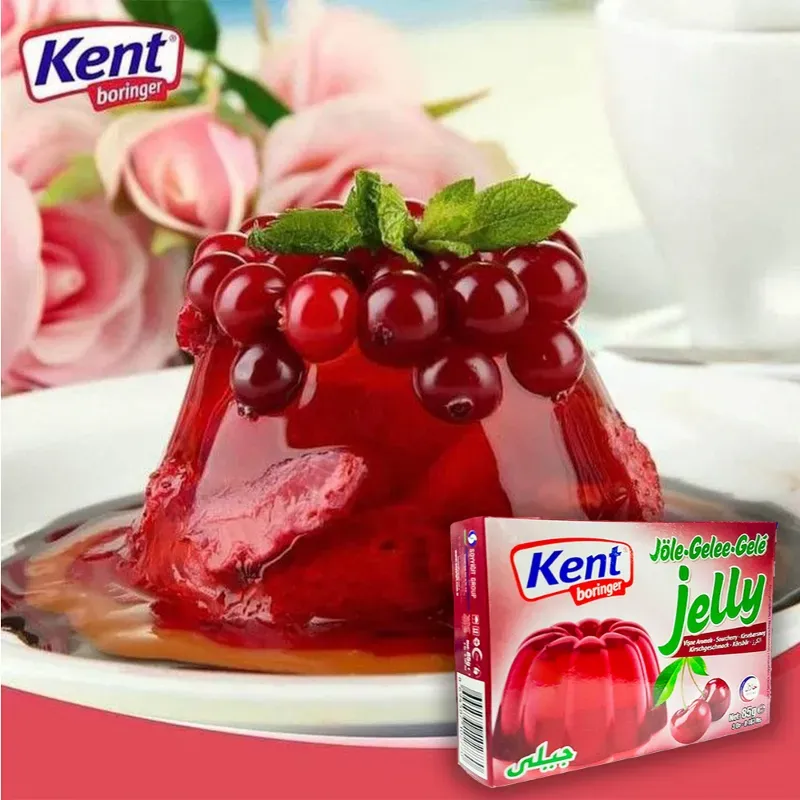 12 PAQUETES DE GELATINA KENT 🍮🍒