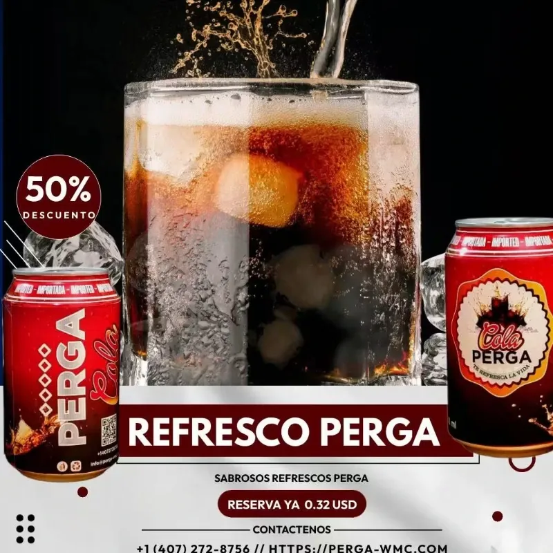 12 REFRESCO DE COLA PERGA 🥤