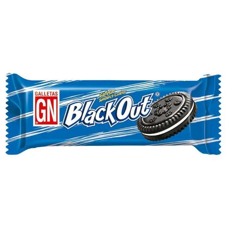 16 PAQUETES DE GALLETA BLACK OUT 