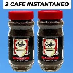 2 CAFE INSTANTANEO de 80 gramos