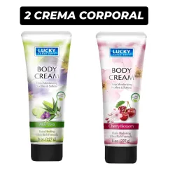 2 CREMA CORPORALES LUCKY( 8oz +8oz) 🧴🧴