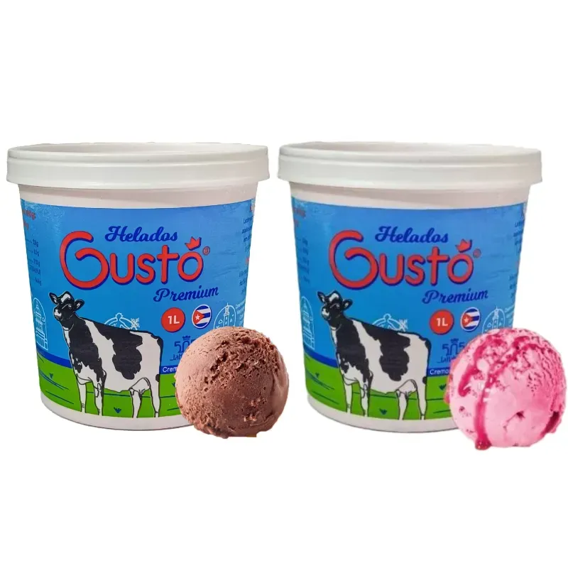 2 HELADOS GUSTO( 1L+ 1L) 🍦🍧🍨