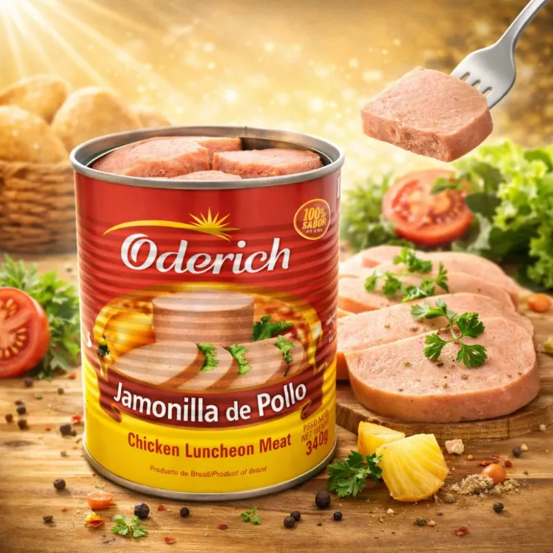 2 JAMONILLA DE POLLO( 340gr+340gr) 🐔