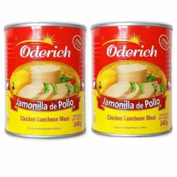 2 JAMONILLA DE POLLO( 340gr+340gr) 🐔