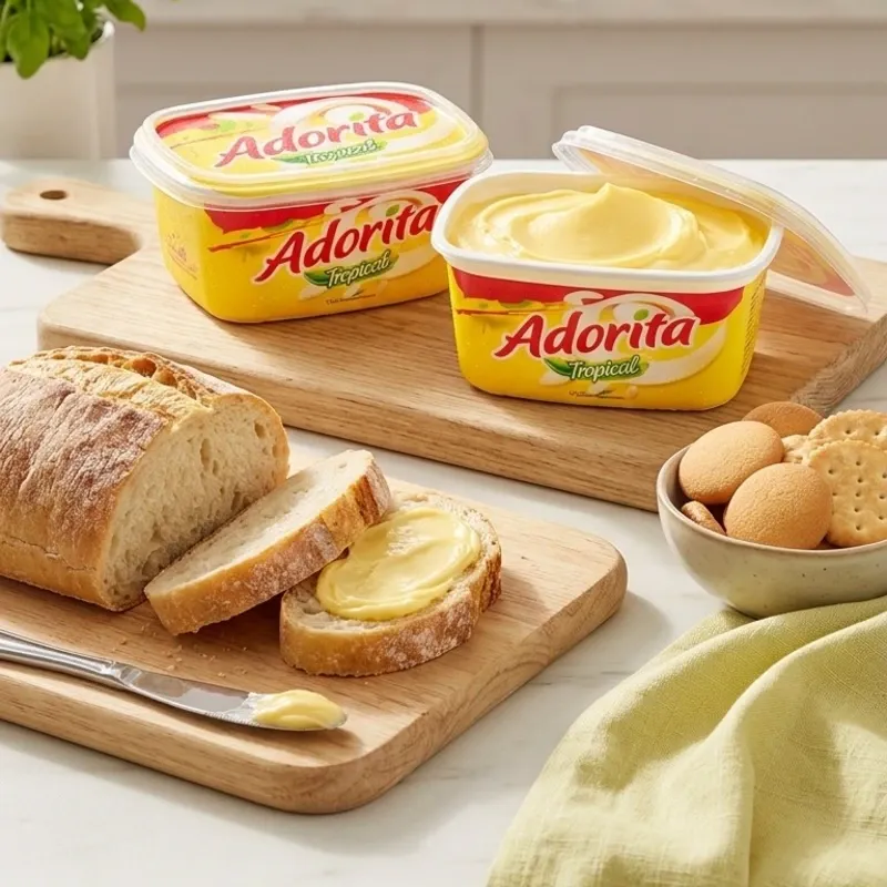 2 MARGARINA NATURAL ADORITA TROPICAL( 250gr+250gr) 🧈🧈