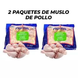 2 PAQUETE DE MUSLO POLLO (5.5 + 5.5 libras) 🍗🍗