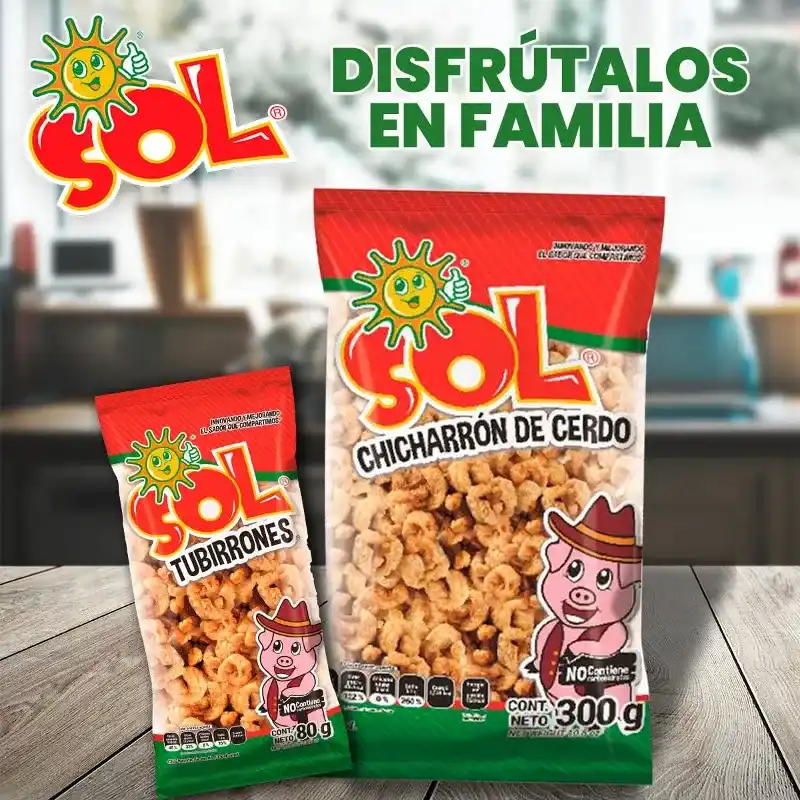 2 PAQUETES DE CHICHARRON DE CERDO 🐷