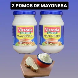 2 POMOS DE MAYONESA VICTORIA