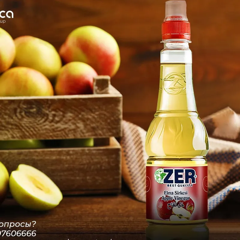 2 POMOS DE VINAGRE DE MANZANA(500ml cada pomo)