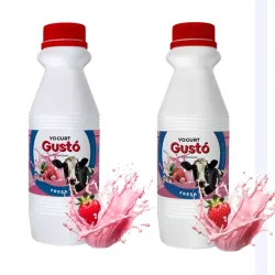 2 POMOS DE YOGURT GUSTÓ( 500 ml+ 500ml)