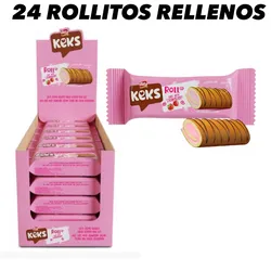 24 ROLLITOS RELLENOS 