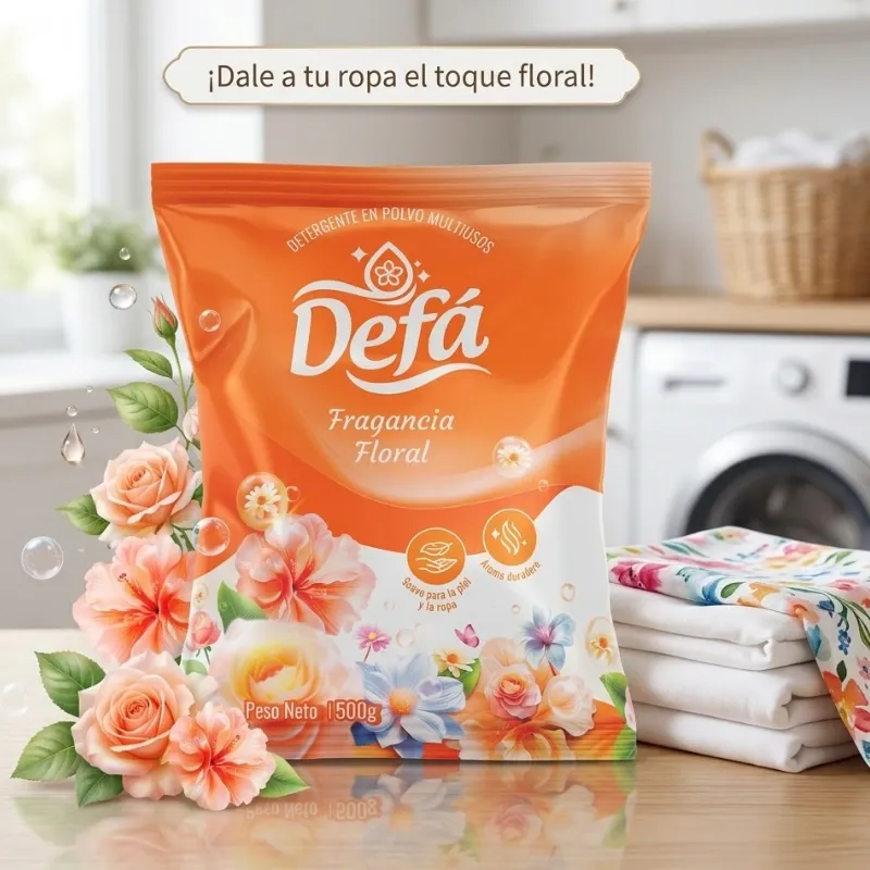 4 DETERGENTE EN POLVO DEFÁ(4️⃣×500gr) 👌