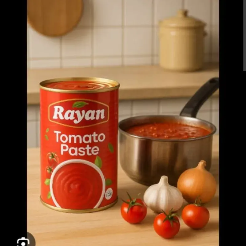4 LATAS DE PASTA DE TOMATE RAYAN 🍅🍅🍅🍅