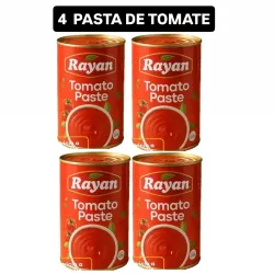 4 LATAS DE PASTA DE TOMATE RAYAN 🍅🍅🍅🍅