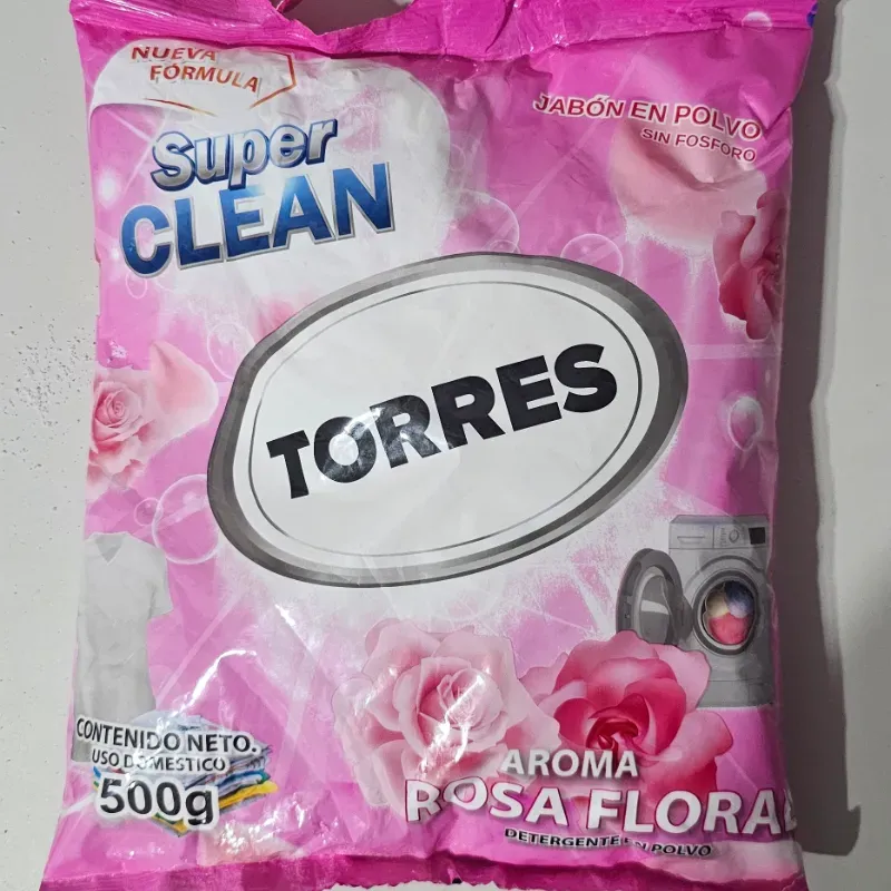 4 PAQUETE DE DETERGENTE EN POLVO(4×500gr)