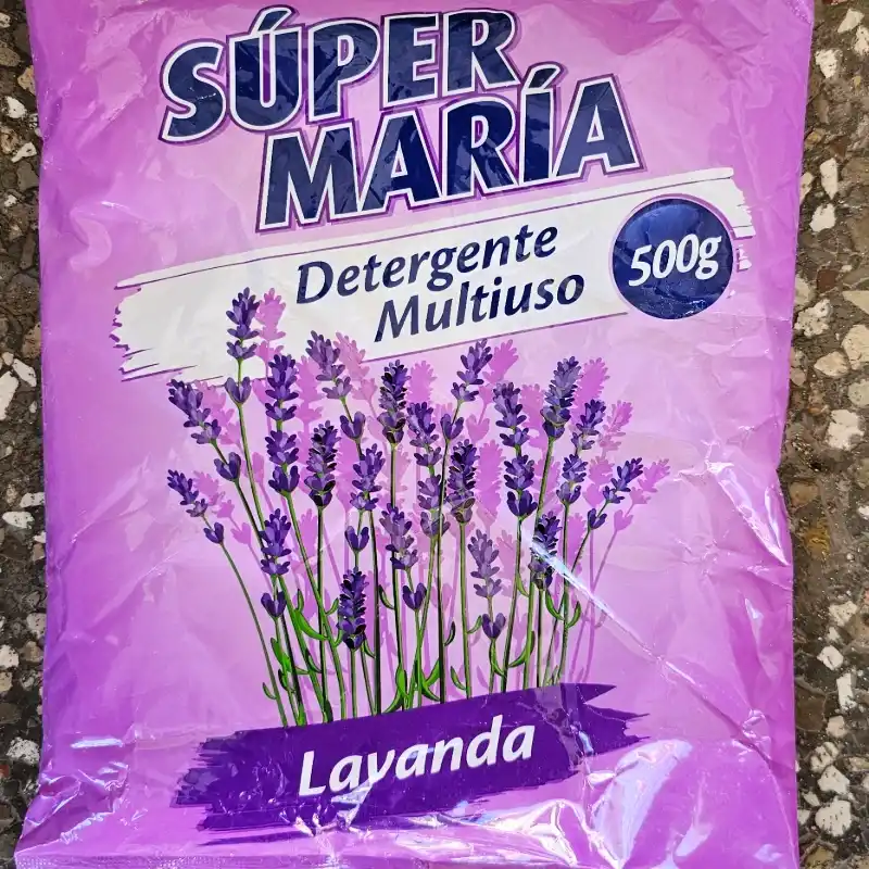 4 PAQUETE DE DETERGENTE LAVANDA( 4×500gr)