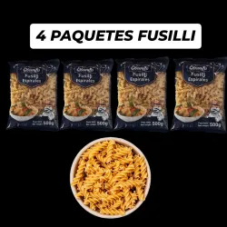 4 PAQUETES DE FUSILLI(coditos)🍝🍝🍝🍝