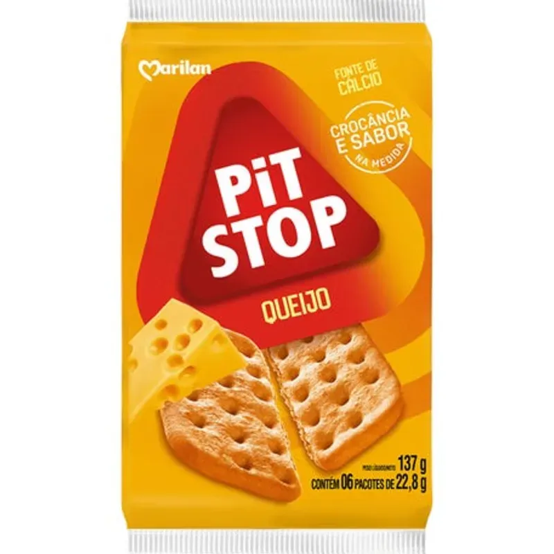 4 PAQUETES DE GALLETAS DE SODA PIT STOP