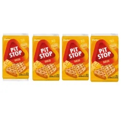 4 PAQUETES DE GALLETAS DE SODA PIT STOP