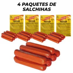 4 PAQUETES DE SALCHICHAS FRANKS 🌭🌭🌭🌭🌭