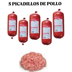 5 PICADILLOS DE POLLO DE 400 gramos