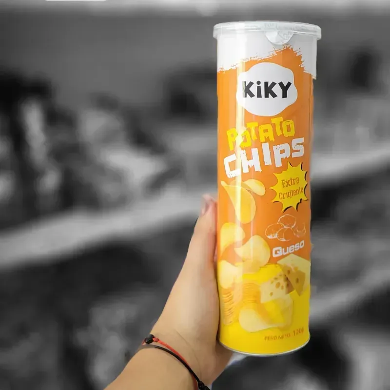 6 TUBOS DE POTATO CHIPS KIKY 🤤