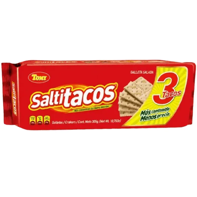 6 PAQUETES DE GALLETA SALTITACOS 🍪🍪🍪🍪🍪🍪