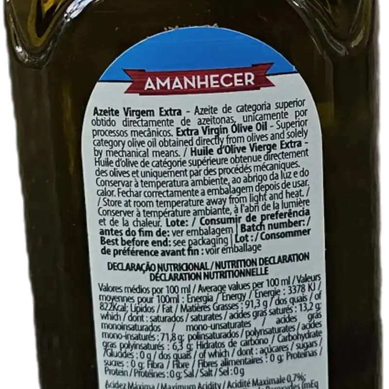 ACEITE DE OLIVA VIRGEN EXTRA( 750 ml)