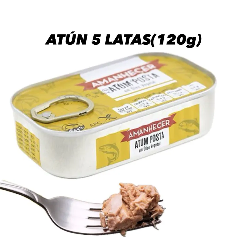 ATÚN EN ACEITE ( 5 LATAS)🐟🐟🐟🐟🐟🐟🐟🐟🐟🐟